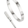 Браслет Cartier Love 4 Diamond White Gold CRB6070116(19402) №2