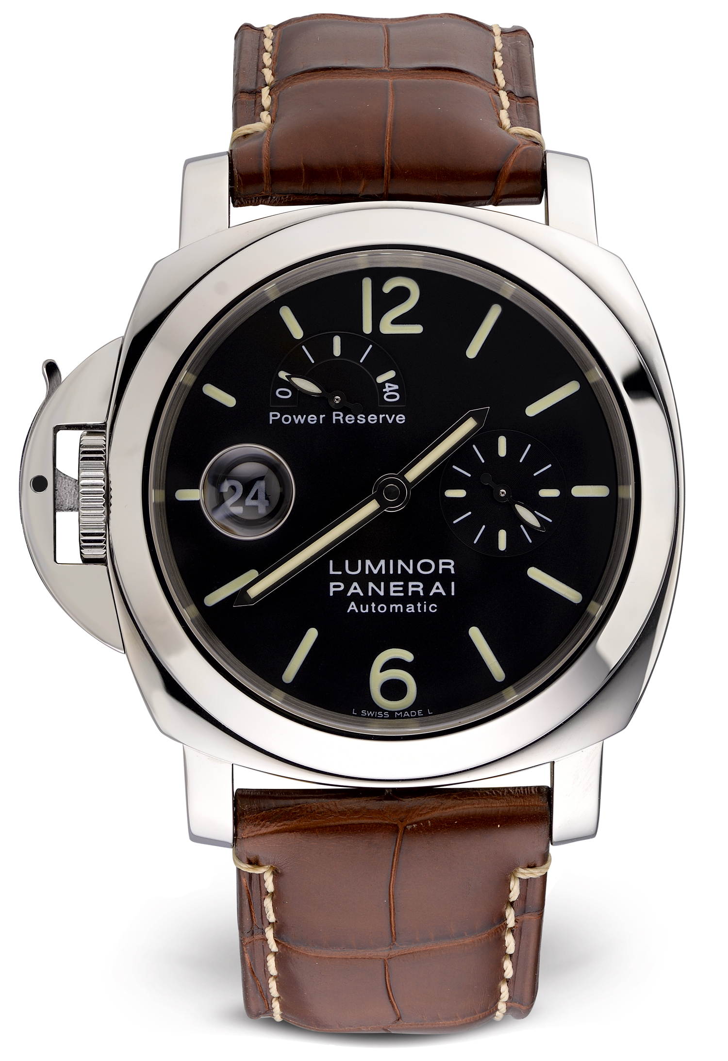 Швейцарские часы Panerai Luminor Power Reserve PAM00123(12641) №3