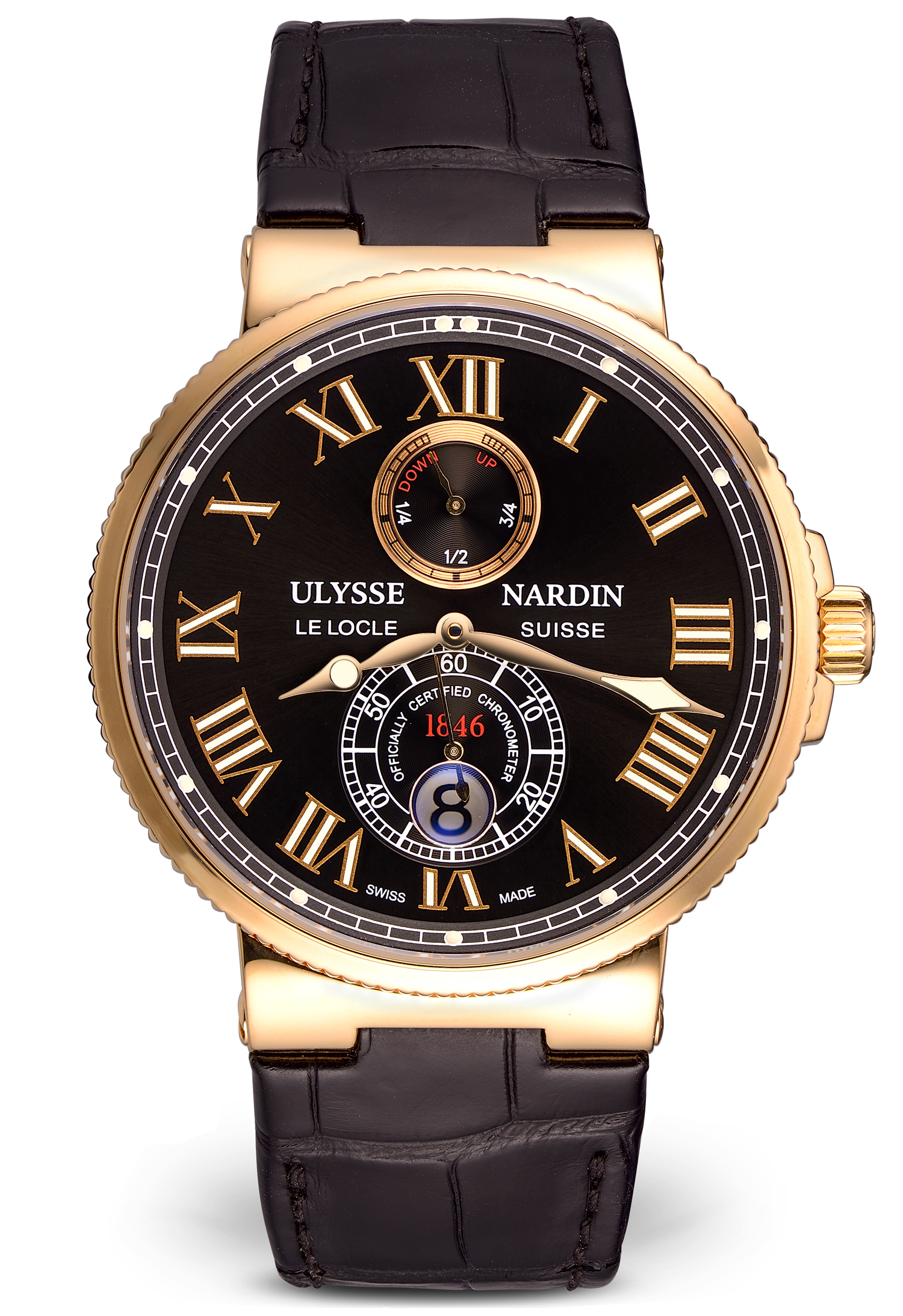 Швейцарские часы Ulysse Nardin Maxi Marine Chronometer 266-67(12649) №4