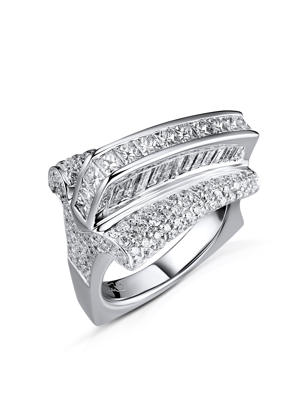 Кольцо Ralfdiamonds Triple Diamonds 3.35 ct Ring(12666) №3