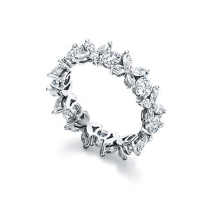 Кольцо Tiffany & Co Victoria Alternating Ring(12660) №4