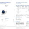 Кольцо Ralfdiamonds кольцо с сапфиром 5,60 ct Deep Blue/VS(12684) №2