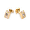 Запонки Chopard Happy Diamonds Yellow Gold Cufflinks 75/3051(12682) №1