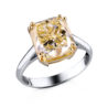 Кольцо GIA с 7,02 ct Fancy Brownish Yellow/I1(12690) №1