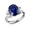 Кольцо Ralfdiamonds кольцо с сапфиром 5,60 ct Deep Blue/VS(12684) №1
