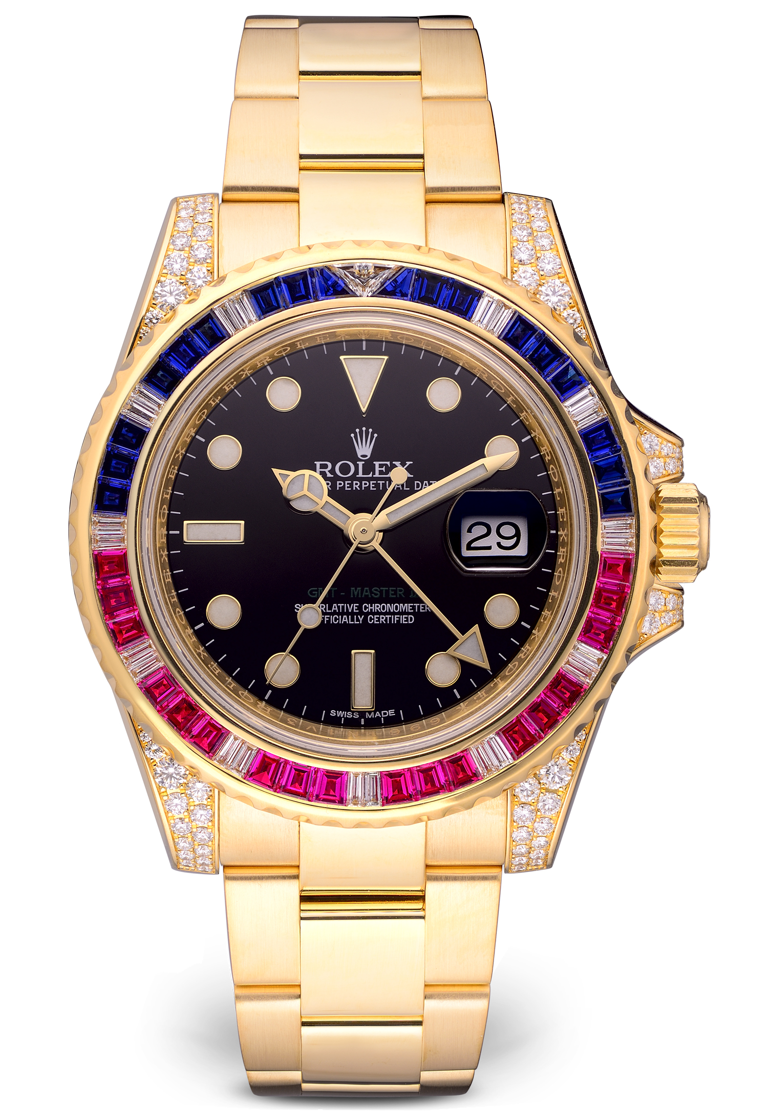 Швейцарские часы Rolex GMT Master II SARU Factory 116758SARU(12699) №4