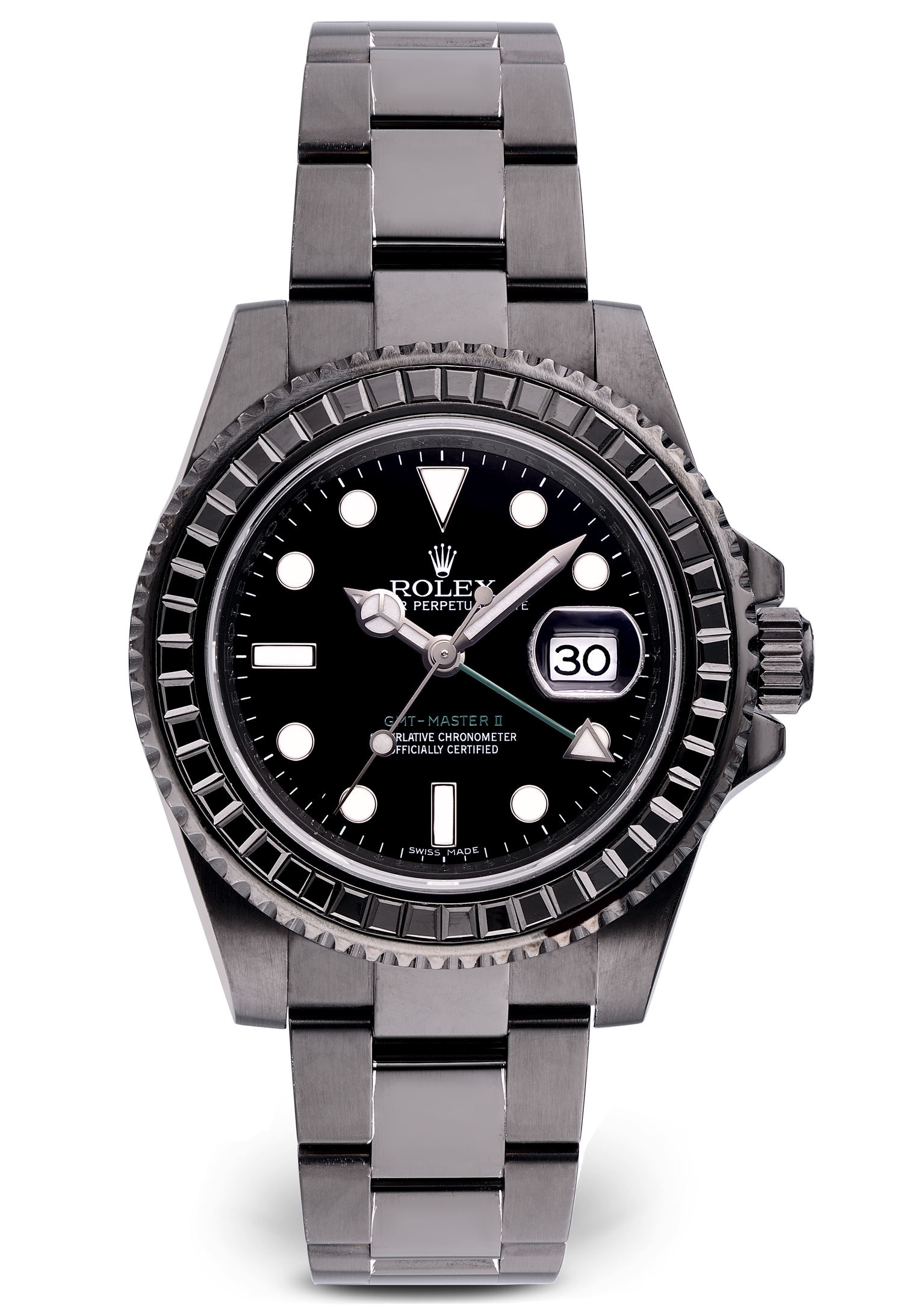 Швейцарские часы Rolex GMT-Master II Tuning PVD 116710(12709) №3