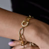 Браслет Cartier C de Yellow Gold & Diamonds(53063) №2