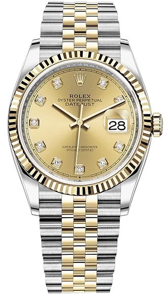 Швейцарские часы Rolex Datejust 36 мм 126233(56021) №2