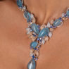 Колье Girona Prive Aquamarine & Sapphire & Diamonds(13092) №4