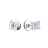 Пусеты DeRosa 0.70 ct G/VVS2 - 0.70 ct G/VVS2 Square Cut Diamonds E283143(13569) №1