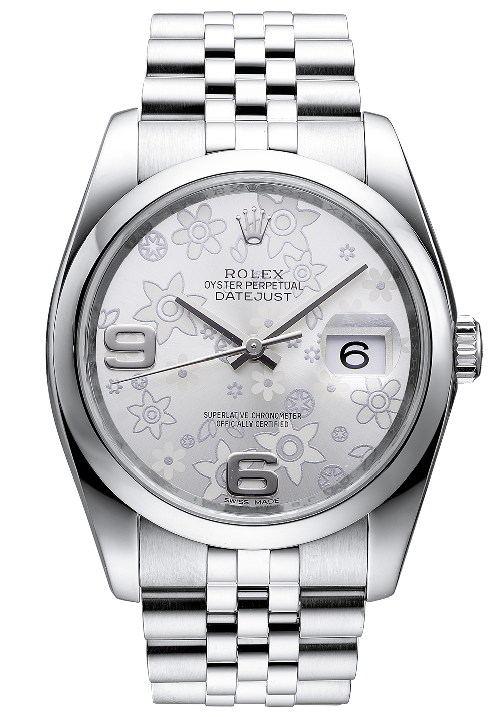 Швейцарские часы Rolex Datejust 36мм Floral Dial 116200(12896) №3