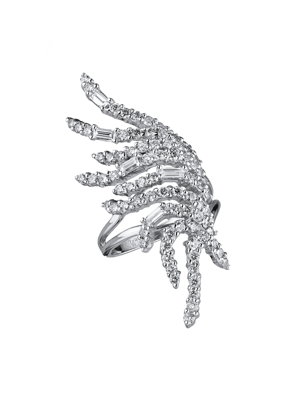 Кольцо Ralfdiamonds Coral White Gold & 1.78 ct Diamond(13464) №6