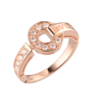 Кольцо Bvlgari - Rose Gold Diamonds 346214(13033) №1
