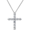 Крест Tiffany & Co LARGE 1.60 ct Platinum Cross(19266) №1