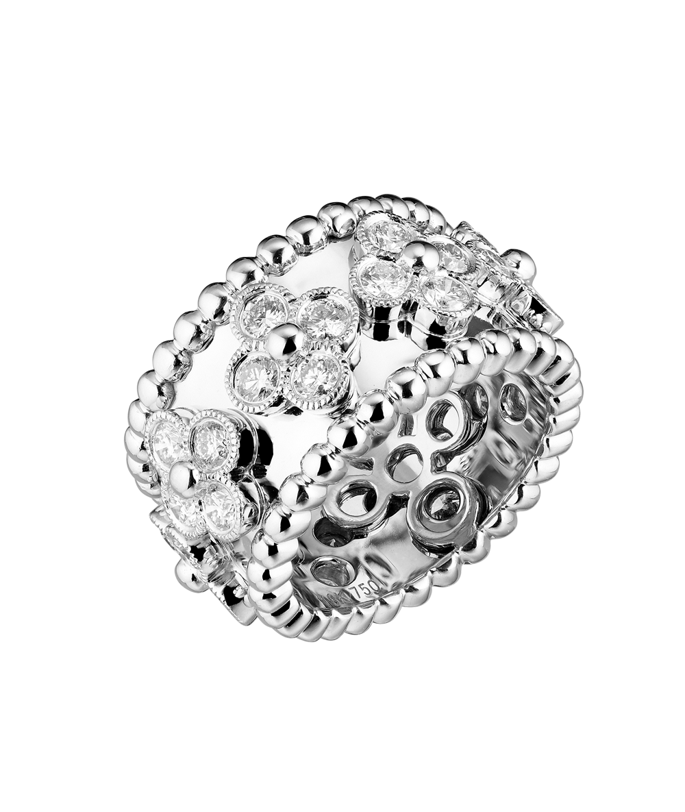 Кольцо No name в стиле Van Cleef & Arpels Perlée clovers Ring(15111) №2