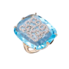 Кольцо Casato Aphrodite Rose Gold & Topaz & Diamond(55166) №1