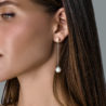 Серьги Damiani Dialogo White & Rose Gold & Pearls(46176) №2