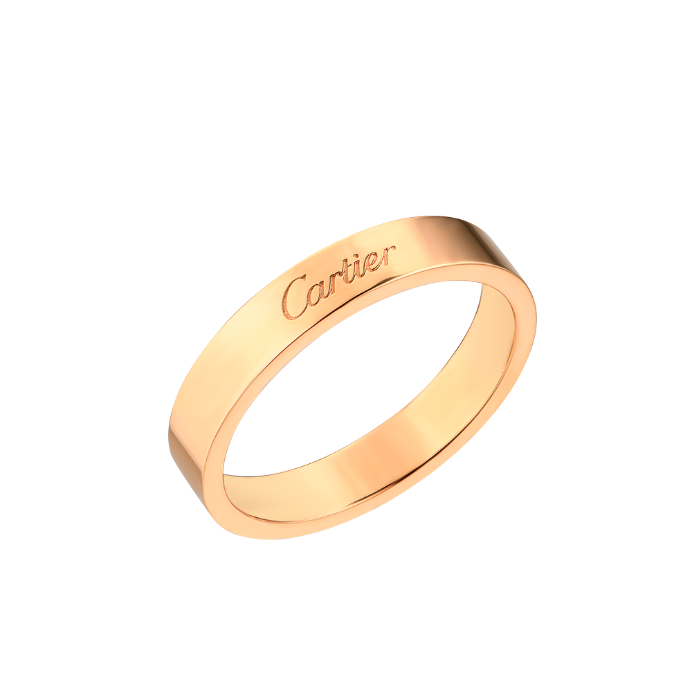 Кольцо Cartier C DE CARTIER WEDDING BAND Rose Gold CRB4087262(20352) №2