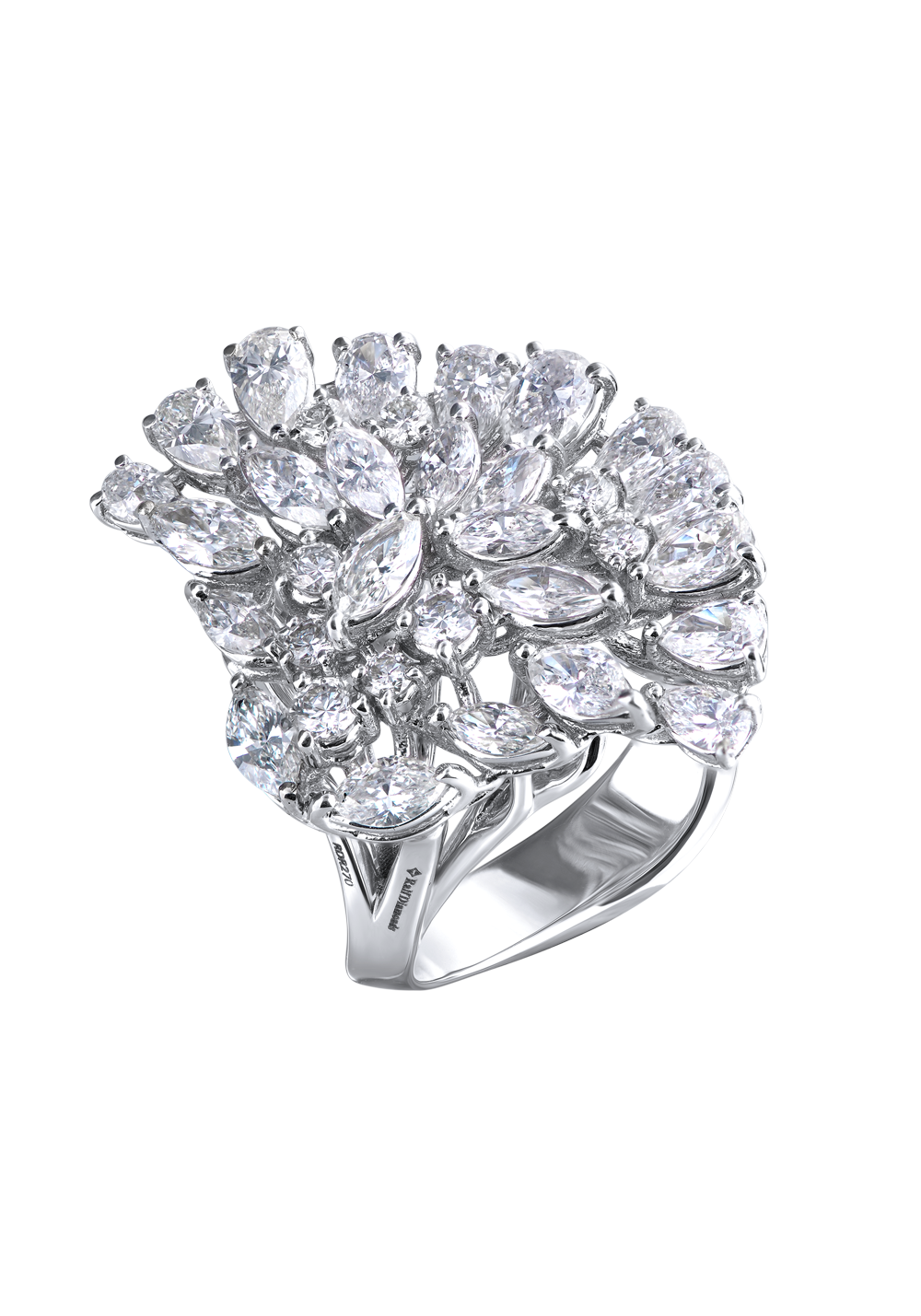 Кольцо Ralfdiamonds 3,52 ct White Gold Diamonds RDR(12978) №7