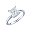 Кольцо Albedo 2,05 ct J/VS1 Princess Diamond White Gold(13044) №1
