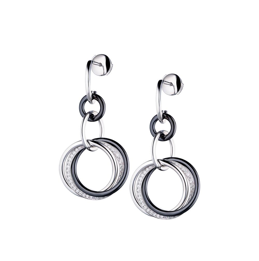 Серьги Cartier TRINITY EARRINGS(24393) №4