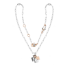 Крест Baraka Reversible Cross White & Rose Gold on Chain(24903) №1