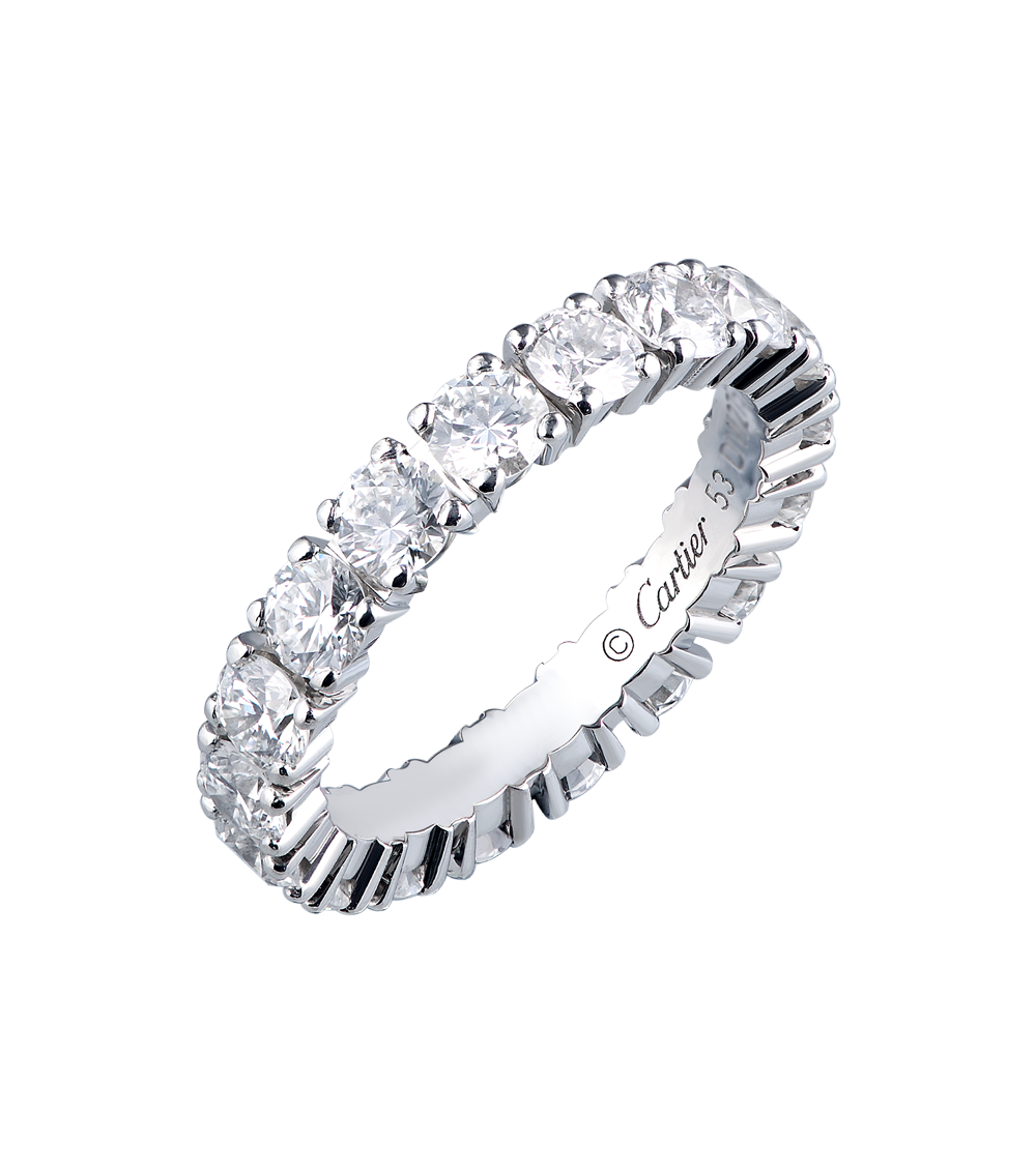 Кольцо Cartier Destinée Wedding Ring 2,56 сt N4127500(16140) №2