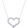 Подвеска Tiffany & Co Diamond Heart 1.96 ct Large Diamond Heart Pendant(12917) №1