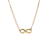 Подвеска Tiffany & Co Infinity Double Chain Yellow Gold(56164) №1