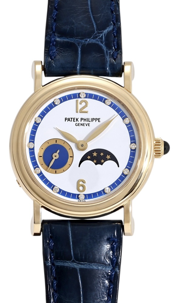Швейцарские часы PATEK PHILIPPE Calatrava Diamond Moon Phase 4857J(54702) №2