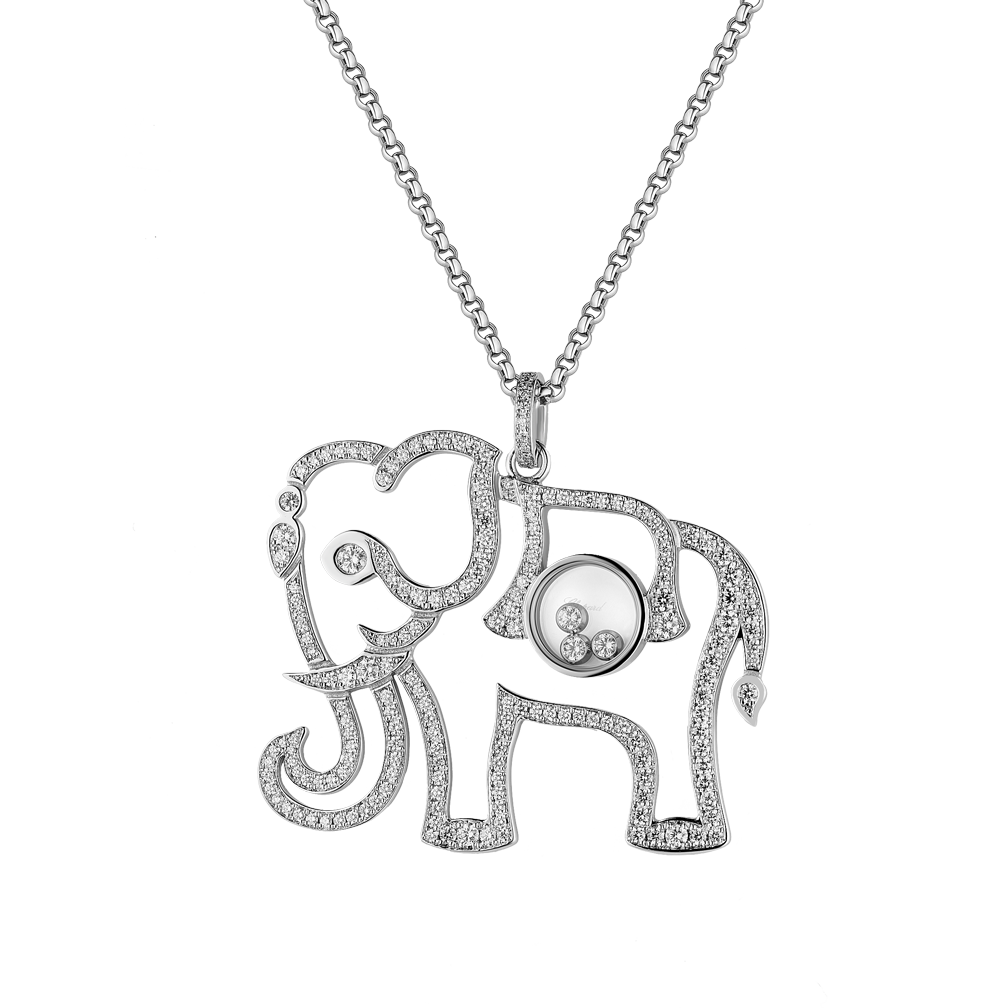 Подвеска Chopard Happy Diamonds Elephant 797486-1003(16657) №4