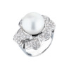 Кольцо Ralfdiamonds 2,50 ct G/VS Round Cut Diamonds & 13.0 mm South Sea Pearl(21371) №1