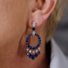 Серьги Graff Sapphire and Diamonds Gypsy Earrings GE(12698) №2