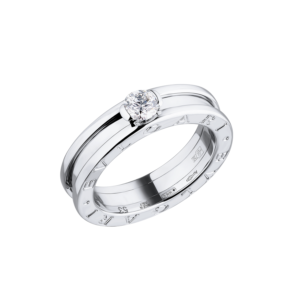 Кольцо Bvlgari B.Zero1 0.32 ct D/VVS2 Round Diamond & White Gold 336288(21334) №3