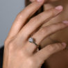 Кольцо Tiffany & Co Round Brilliant 1,52 ct F/VVS1 Platinum(41452) №3