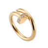 Кольцо Cartier Juste Un Clou Yellow Gold Diamonds CRB4216955(16411) №1