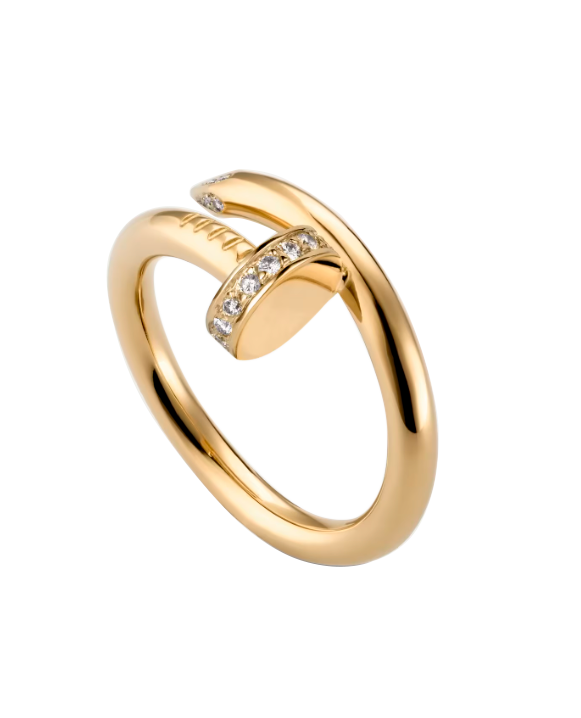 Кольцо Cartier Juste Un Clou Yellow Gold Diamonds CRB4216955(16411) №4