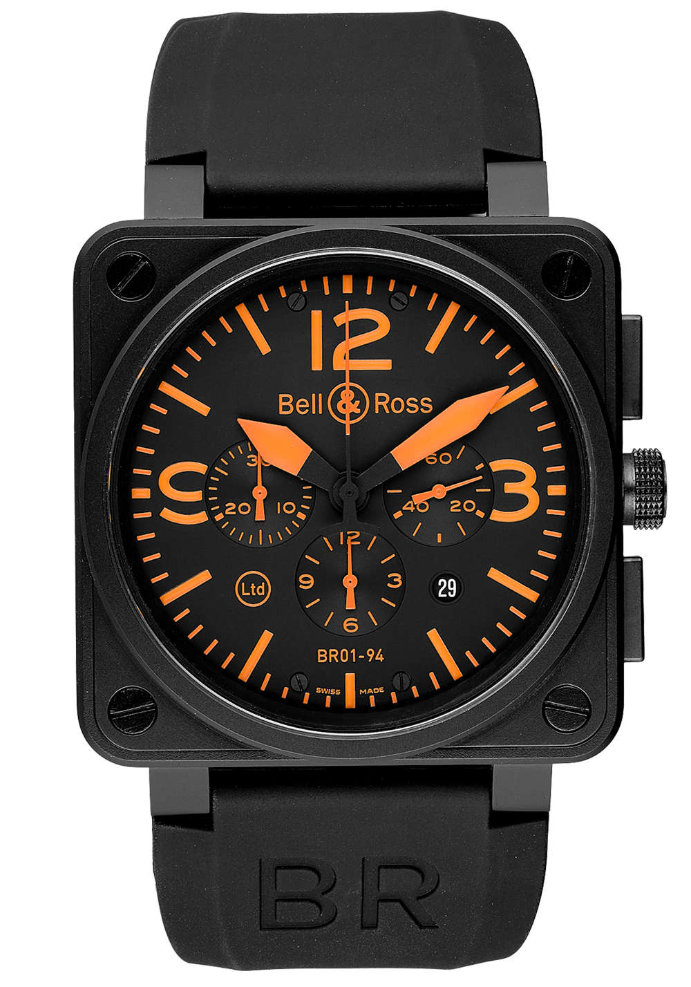 Швейцарские часы Bell & Ross BR 01-94 Chronographe Ltd BR01-94(13022) №3