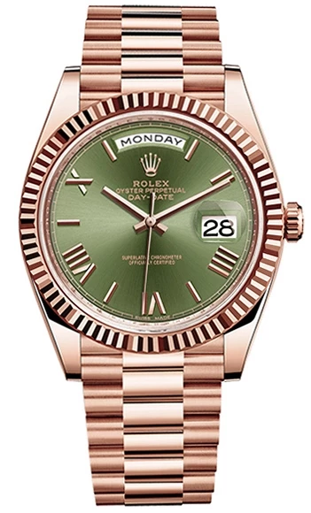 Швейцарские часы Rolex DAY-DATE 40 MM EVEROSE GOLD 228235(16514) №2