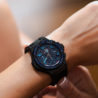 Швейцарские часы Hublot Big Bang Black Fluo Blue 41 mm 341.SV.9090.PR.0901(17523) №3