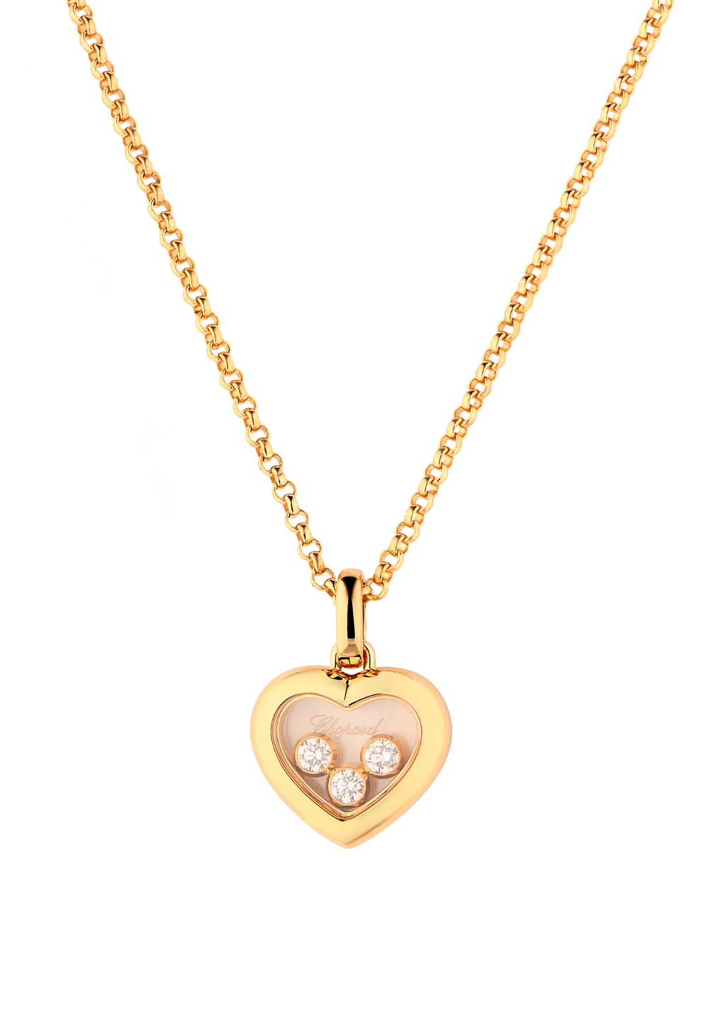 Подвеска Chopard Happy Diamonds Heart Yellow Gold 794611-0001(21473) №2