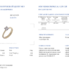 Кольцо No name 0,55 ct J/VS2 Princess Cut Diamond in Yellow Gold(56195) №2