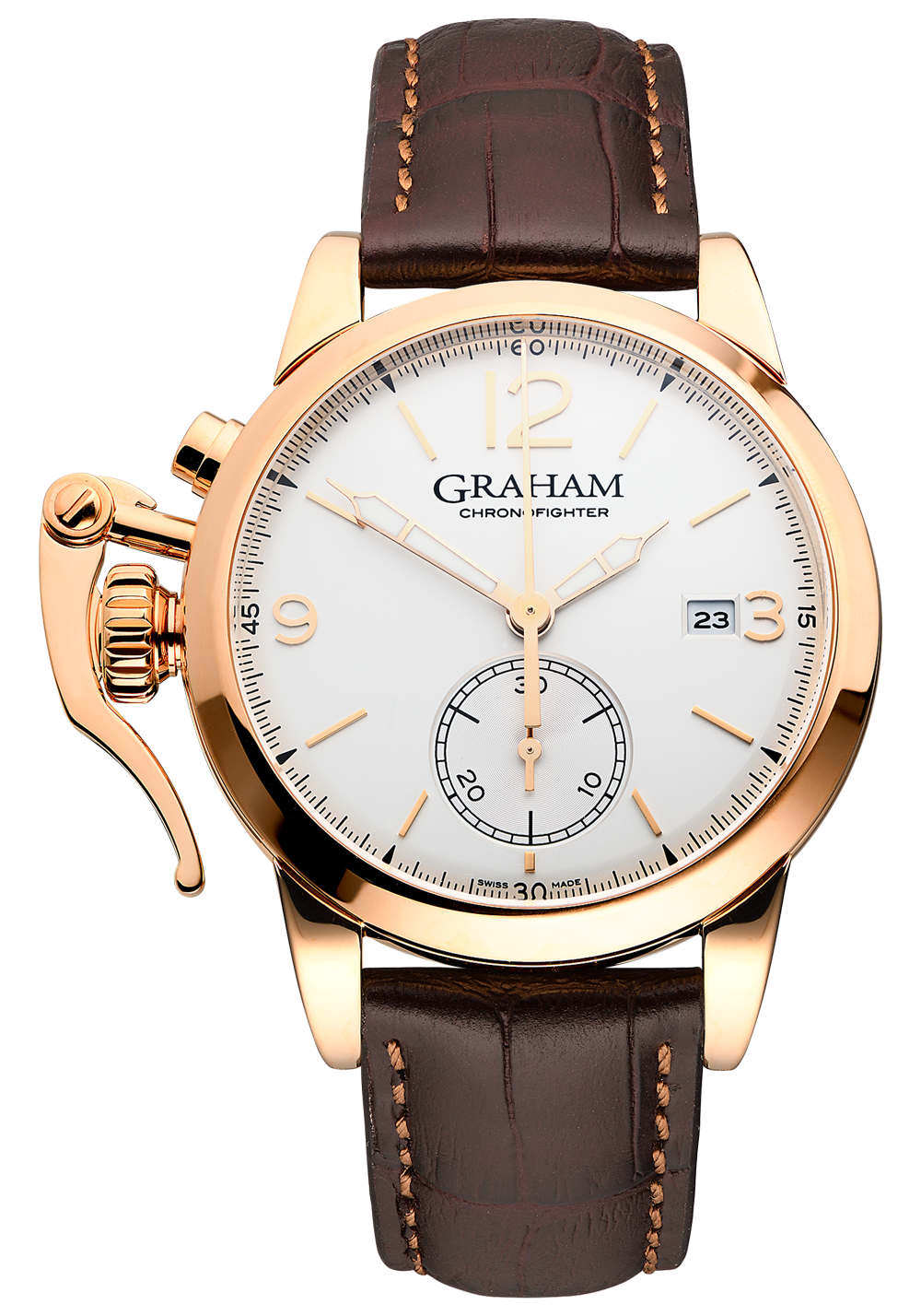 Швейцарские часы Graham Chronofighter 1695 Erotic Gold 2CXAP.S03B(13338) №4