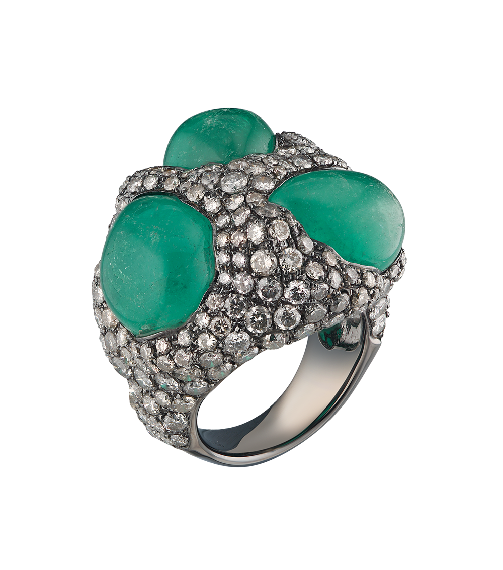 Кольцо Ralfdiamonds Diamonds & Emeralds RDR(18596) №2