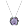 Подвеска No name Multi-Gemstone White Gold Pendant(55145) №1