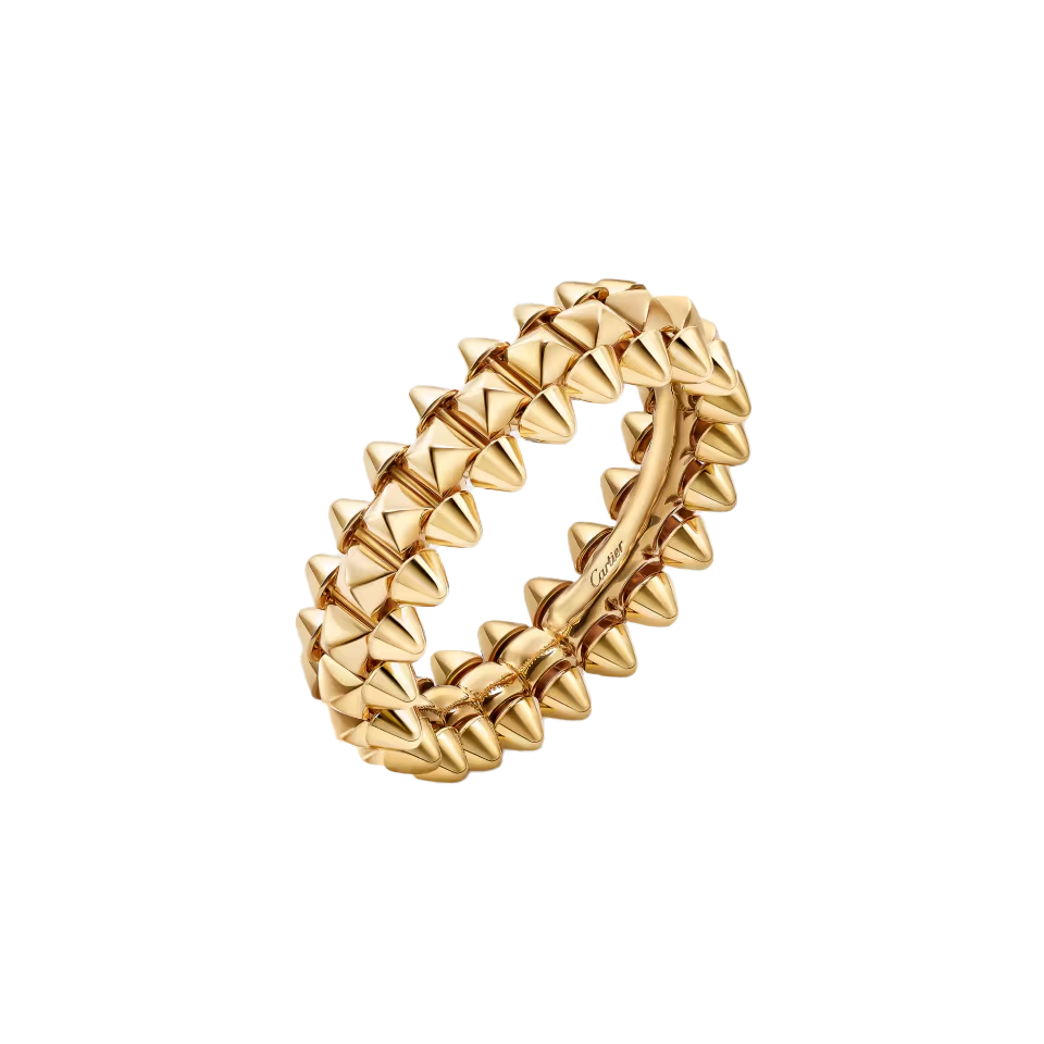 Кольцо Cartier Clash de Yellow Gold Small Model (SIZE 52) CRB4238452(55181) №4
