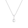 Подвеска Mikimoto Classic Elegance Platinum 11.5 mm Akoya Pearl & Diamonds PPH 7098 NDP(25904) №1