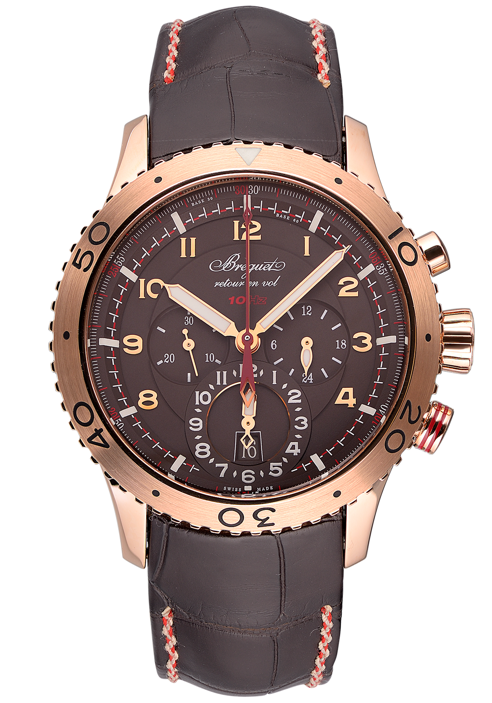 Швейцарские часы Breguet Type XXII GMT Flyback Chronograph 10Hz 3880BR/Z2/9XV(12907) №4