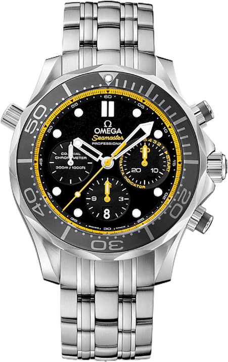 Швейцарские часы Omega SEAMASTER DIVER CO-AXIAL AUTOMATIC CHRONOGRAPH 212.30.44.50.01.002(17446) №4